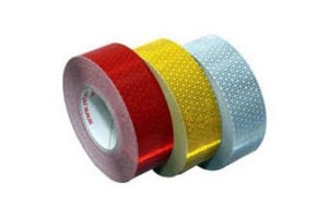 Cuộn dán phản quang màu đỏ, vàng, trắng